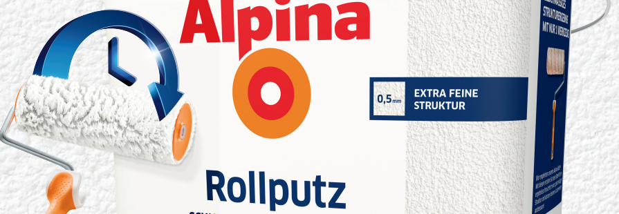 Ein Gebinde Alpina Rollputz